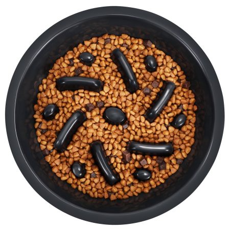 Dog Feeder Slow Eating Bowl for Raised Pet Feeders JASGOOD Maze Food Water Insert Bowl Compatible with Elevated Diners…